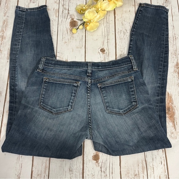 J. Crew Toothpick Skinny Jeans‎ Size 27 medium wash low rise j crew - Picture 11 of 11
